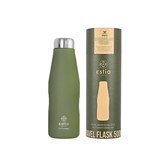 Estia Θερμός Travel Flask Save The Aegean 500Ml Forest...
