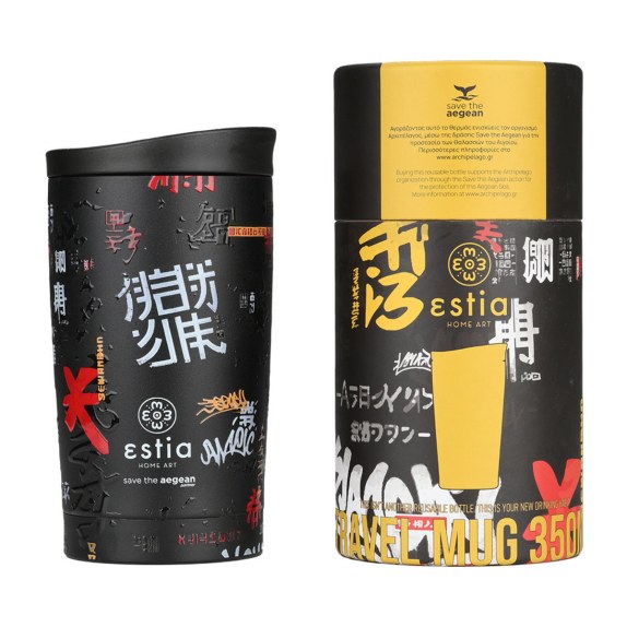 Estia Θερμός Travel Mug Save The Aegean 350Ml Tokyo...