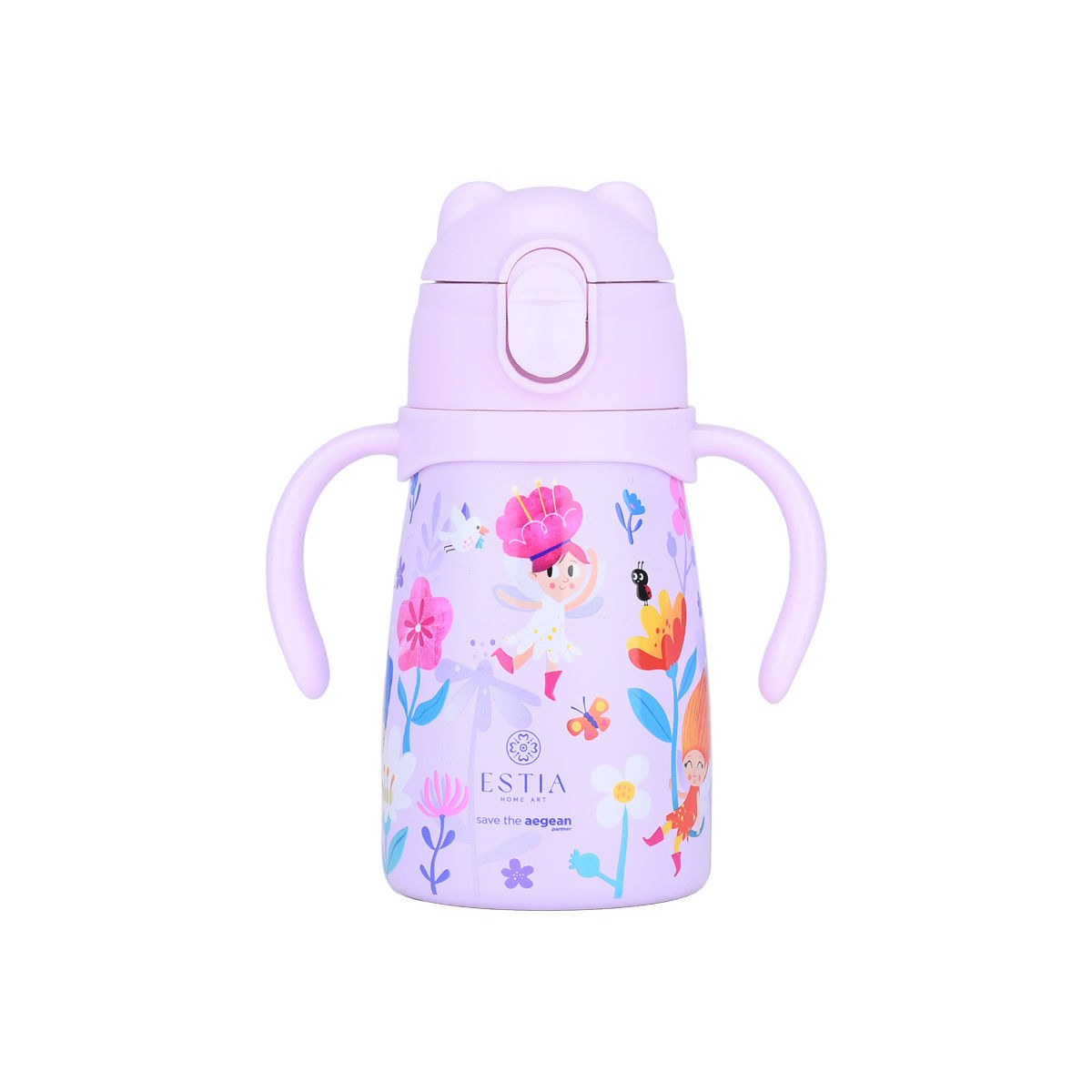 Estia Θερμός Παιδικό Bubble Bottle Save The Aegean 300Ml Fairy Tales