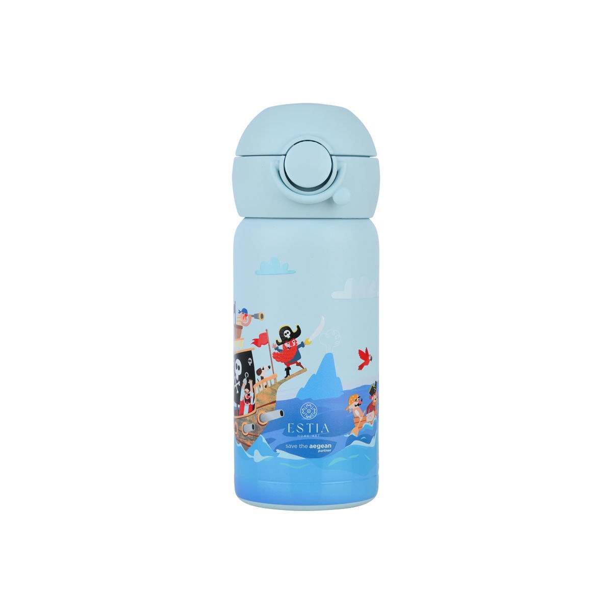 Estia Θερμός Παιδικό Wonder Bottle Save The Aegean 350Ml Treasure Quest