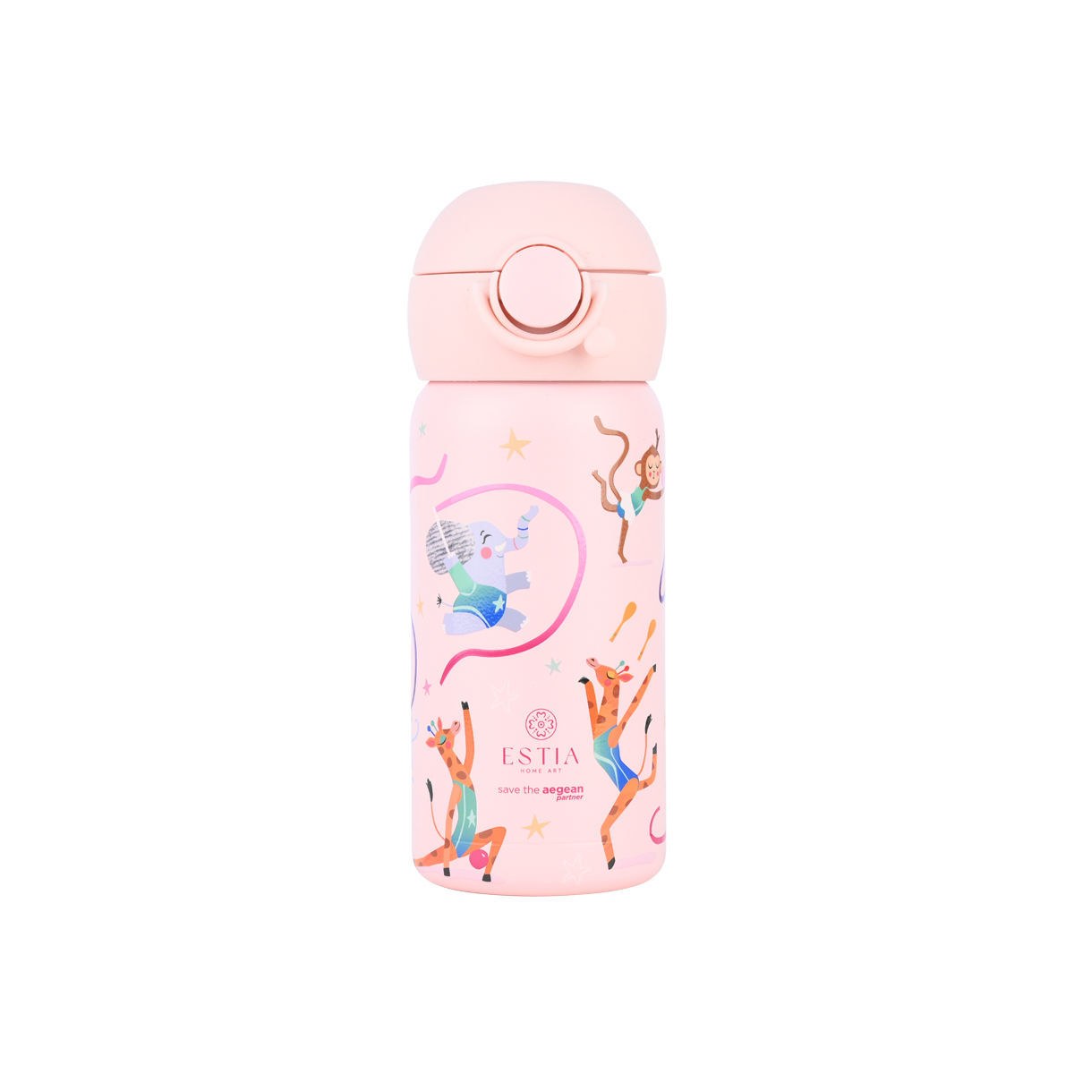 Estia Θερμός Παιδικό Wonder Bottle Save The Aegean 350Ml Wild Stunts