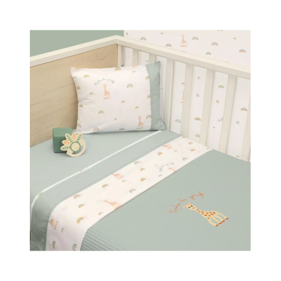 Κουβέρτα Πικέ Κούνιας Baby Oliver Des 503 Sophie La...