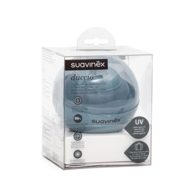 Αποστειρωτής Πιπίλας Suavinex Φορητός Blue BR79404