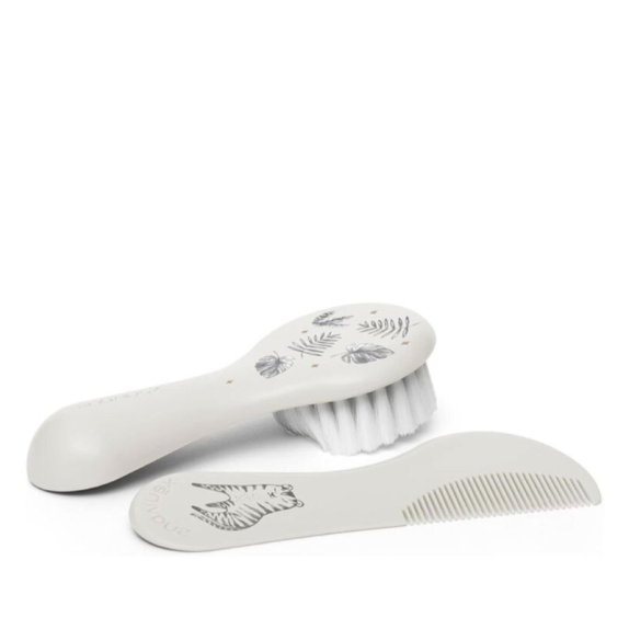 Σετ βούρτσα & χτένα Suavinex Beige BR78538