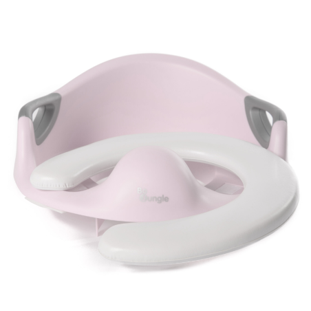 Παιδικό Κάθισμα Τουαλέτας Bo Jungle Με Μαλακό Μαξιλαράκι Που Βγαίνει Pink BJ-B411430