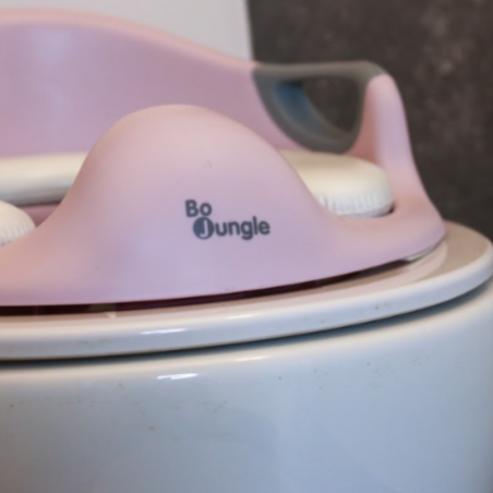 Παιδικό Κάθισμα Τουαλέτας Bo Jungle Με Μαλακό Μαξιλαράκι Που Βγαίνει Pink BJ-B411430