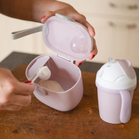 Δοχείο Αποθήκευσης Bo Jungle Σκόνης Γάλακτος Ροζ 500ml BJ-B535010