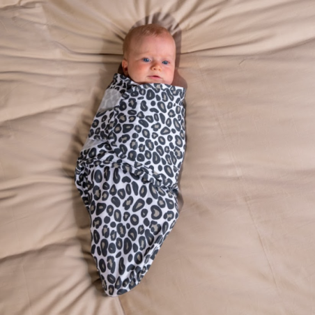 Κουβέρτα Φασκιώματος Bo Jungle Βαμβακερή Leopard Swaddle BJ-B172200 (0-4 Μηνών)