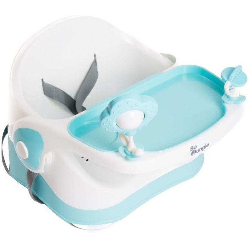 Bo Jungle Καρεκλάκι Φαγητού Bo Jungle Με Παιχνίδια Μπλε BJ-B730000