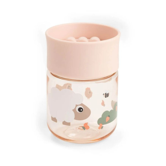 Εκπαιδευτικό Ποτήρι Done By Deer Farm Powder 360° 260ml...