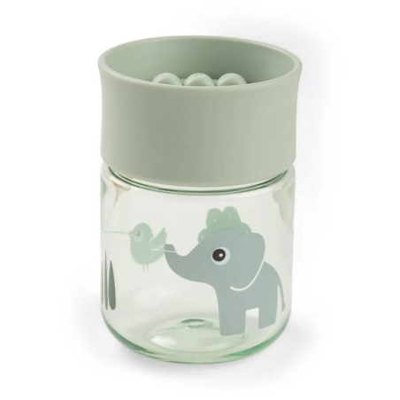 Εκπαιδευτικό Ποτήρι Done By Deer Farm Green 360° 260ml BR90021