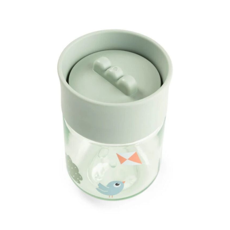 Εκπαιδευτικό Ποτήρι Done By Deer Farm Green 360° 260ml BR90021