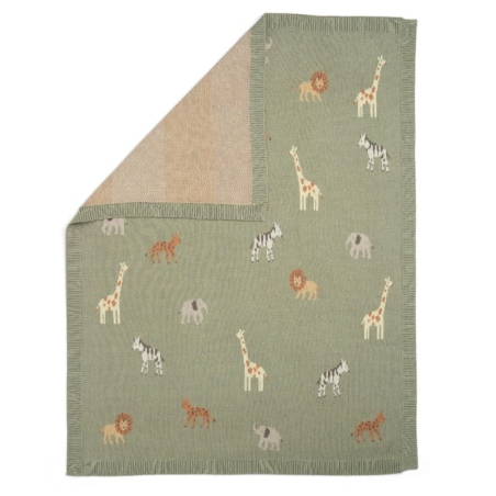 Κουβέρτα Πλεκτή Mamas & Papas Safari Sag 70X90 25280131