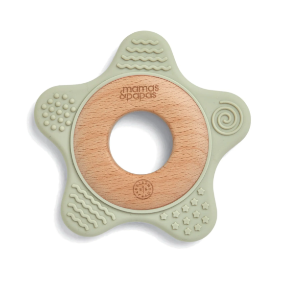 Μασητικό Σιλικόνης Mamas & Papas Sage Star 26180308