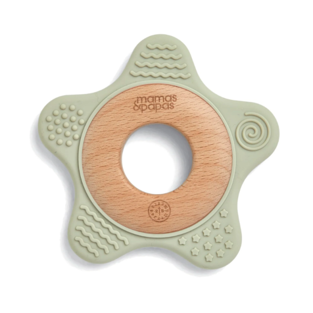 Μασητικό Σιλικόνης Mamas & Papas Sage Star...