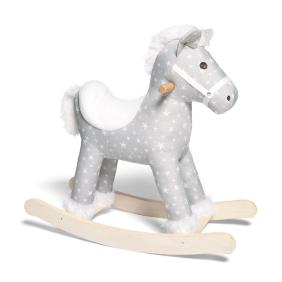 Κουνιστό Ξύλινο Αλογάκι Mamas & Papas Grey Star 23180365