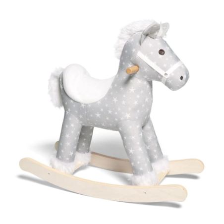 Κουνιστό Ξύλινο Αλογάκι Mamas & Papas Grey Star 23180365