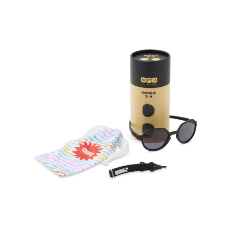 Γυαλιά Ηλίου KiETLA Oozz Black 1-2 Ετών OO2SUNBLACK