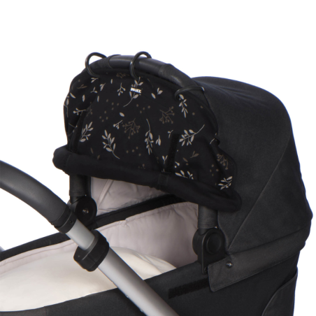 Ηλιοπροστασία Καροτσιού Dooky Upf50+ Romantic Leaves Black DK-126711