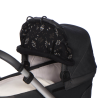 Ηλιοπροστασία Καροτσιού Dooky Upf50+ Romantic Leaves Black DK-126711