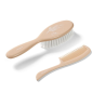 Σετ Βρεφική Βούρτσα BabyOno Με Μαλακή Τρίχα Και Χτένα Μπεζ BN569/05