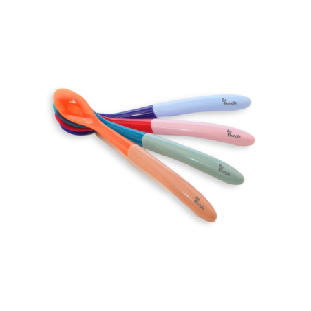 Βρεφικά Κουταλάκια Bo Jungle Με Ένδειξη Θερμοκρασίας 4τεμ BJ-B572100