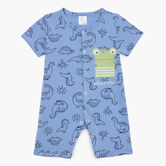 Φορμάκι Κοντό Μανίκι Pretty Baby Hello Σιέλ