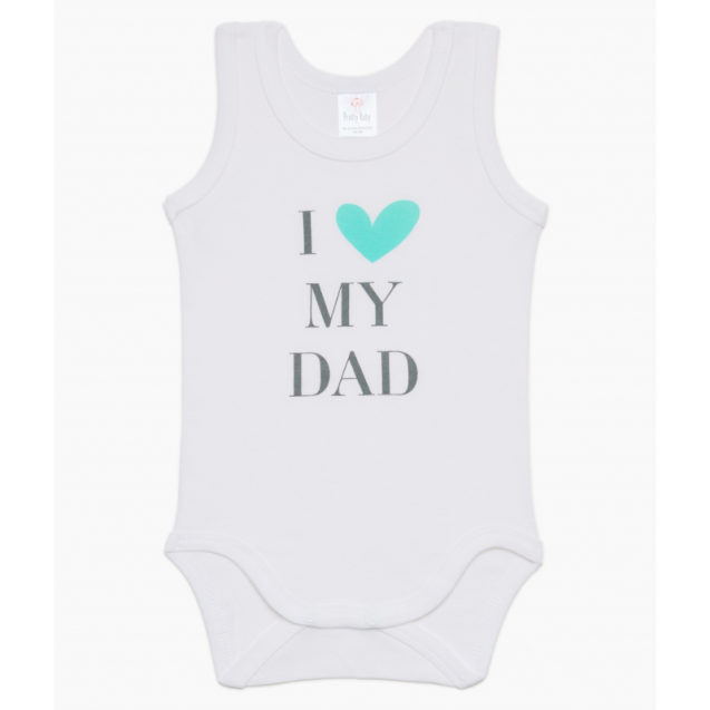 Κορμάκι Χωρίς Μανίκι Pretty Baby I Love My Dad