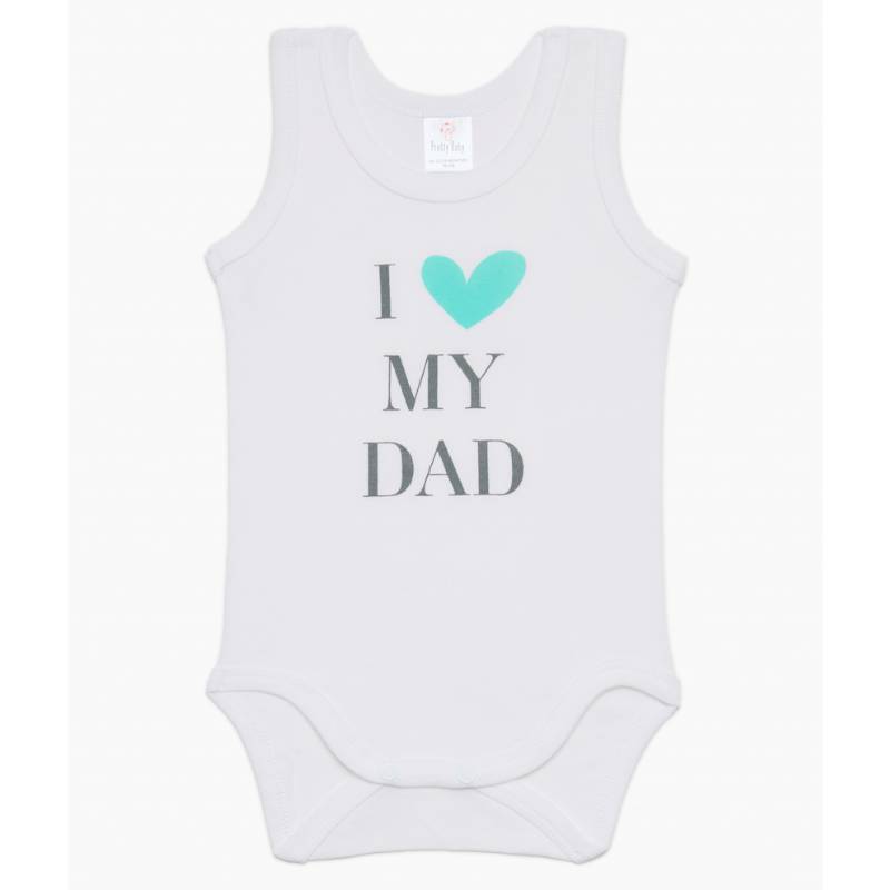 Κορμάκι Χωρίς Μανίκι Pretty Baby I Love My Dad