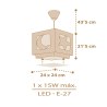 MoonLight Beige παιδικό φωτιστικό (63232MB)