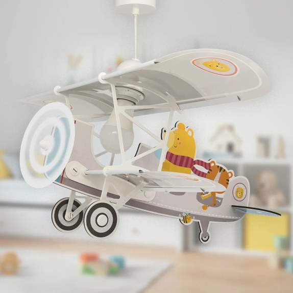 Little Plane Teddy παιδικό φωτιστικό οροφής (54522)