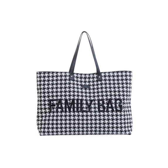 Τσάντα Αλλαγής ChildHome Family Bag Pied de Poule black...
