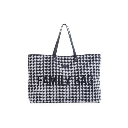 Τσάντα Αλλαγής ChildHome Family Bag Pied de Poule black BR77799