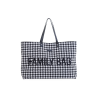 Τσάντα Αλλαγής ChildHome Family Bag Pied de Poule black BR77799