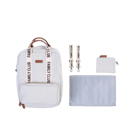 Σακίδιο Πλάτης ChildHome family club off white BR77796