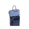 Τσάντα Αλλαγής ChildHome Mommy Bag stripes electric blue/light blue BR78255