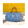 Τσάντα Αλλαγής ChildHome Mommy Bag stripes electric blue/light blue BR78255