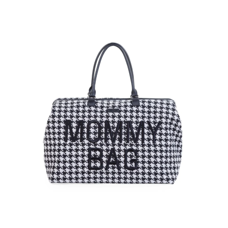 Τσάντα Αλλαγής ChildHome Mommy Bag Pied de Poule black BR77798
