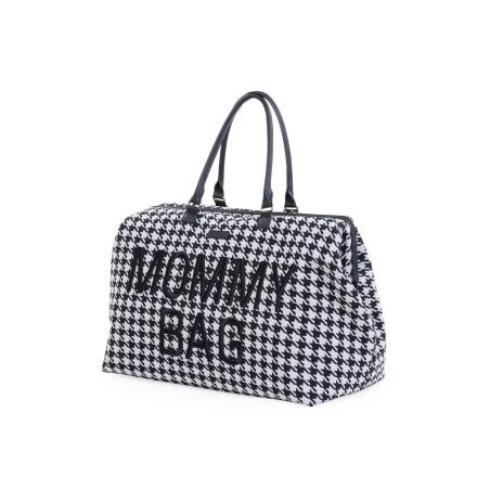 Τσάντα Αλλαγής ChildHome Mommy Bag Pied de Poule black BR77798