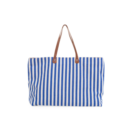 Τσάντα Αλλαγής ChildHome Family Bag stripes electric blue/light blue BR78259