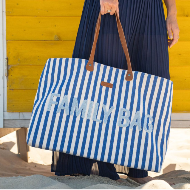 Τσάντα Αλλαγής ChildHome Family Bag stripes...