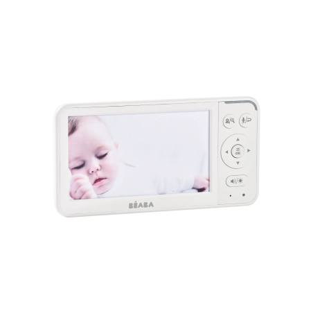 Ενδοεπικοινωνία Μωρού Beaba ZEN+2 White με Κάμερα 360° & Οθόνη 5'' BR79749