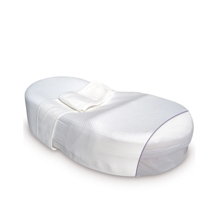 Βρεφικό Μαξιλάρι-Φωλιά Beaba Cocoonababy με Σεντόνι White 0-3m BR79487