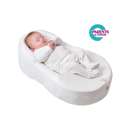 Βρεφικό Μαξιλάρι-Φωλιά Beaba Cocoonababy με Σεντόνι White 0-3m BR79487