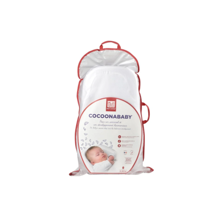 Βρεφικό Μαξιλάρι-Φωλιά Beaba Cocoonababy με Σεντόνι White 0-3m BR79487