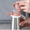 Μπουκάλι Θερμός Beaba Ανοξείδωτο Με Λαβή 350ml + 18μ Old pink BR79141