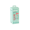 Μπουκάλι Θερμός Beaba Ανοξείδωτο Με Λαβή 350ml + 18μ Old pink BR79141