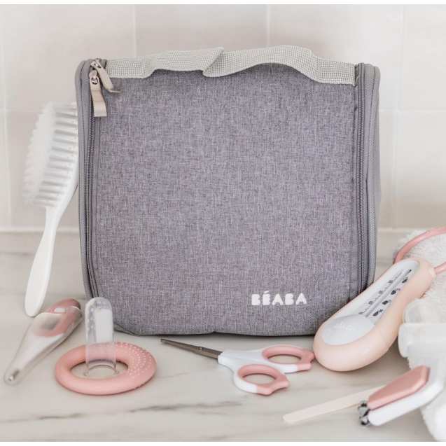 Τσάντα Περιποίησης Μωρού Beaba Old Pink 9τεμ...
