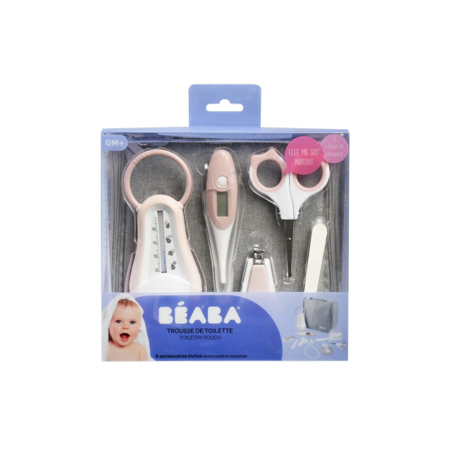 Τσάντα Περιποίησης Μωρού Beaba Old Pink 9τεμ...