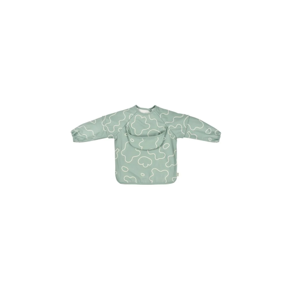 Σαλιάρα 2 in 1 Beaba Αφαιρούμενα Μανίκια Sage Green BR79261